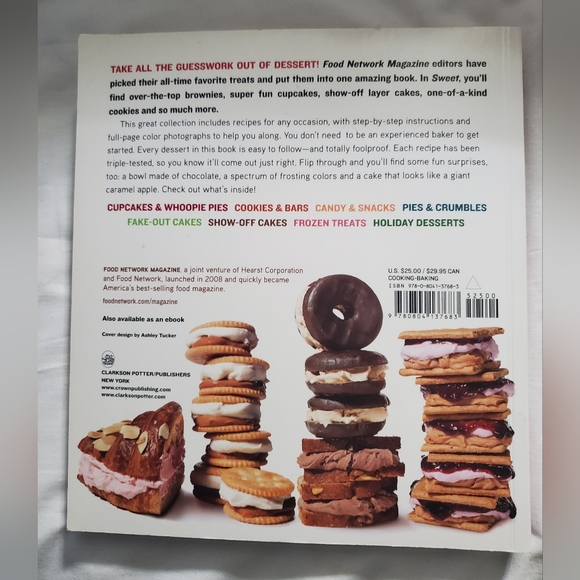 :Food network magazine sweet cookbook & better homes and gardens junior cookbook - Picture 9 of 16